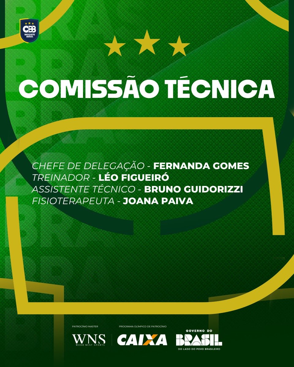 basquetebrasil's tweet photo. A Seleção Brasileira Sub-18 feminina está convocada para mais um importante compromisso internacional! 🇧🇷

Sob o comando do técnico Léo Figueiró, o grupo disputará dois torneios amistosos na China entre os dias 18 e 25 de junho, dando sequência ao trabalho de desenvolvimento da nova geração do basquete feminino brasileiro.

As atletas se apresentam em Barueri, São Paulo, para um período de treinamentos entre os dias 12 e 15 de junho. 

A preparação contará também com a presença da comissão técnica da Seleção Brasileira adulta, liderada pela treinadora Pokey Chatman, além do preparador físico Vita Haddad, do médico Paulo Szeles, da psicóloga Manoella Fiochi, da nutricionista Denise Silva e do Diretor de Seleções da CBB, Bruno Valentin.

A participação nos dois torneios amistosos na China faz parte do planejamento da Confederação Brasileira de Basketball para ampliar o intercâmbio internacional e garantir sequência no processo de formação desta geração Sub-18.

A iniciativa reforça o compromisso da CBB com o desenvolvimento do basquete feminino de base, proporcionando experiência internacional e oportunidades de enfrentamento contra equipes e seleções de diferentes escolas do basquete mundial. 

Mesmo sem a classificação para a Copa América da categoria, o grupo seguirá recebendo investimentos e oportunidades de desenvolvimento dentro do ciclo de formação para a transição ao alto rendimento.

O primeiro torneio será realizado entre os dias 18 e 20 de junho, na cidade de Sanya. O Brasil enfrentará as seleções da Letônia e da China, além do Vojvodina Club, da Sérvia.

Já a segunda competição acontece entre os dias 23 e 25 de junho, em Xingtai. Além da Seleção Brasileira, participam Letônia, China e Taiwan Shixin University.

➡️ Mais detalhes sobre o torneio serão divulgados em breve.