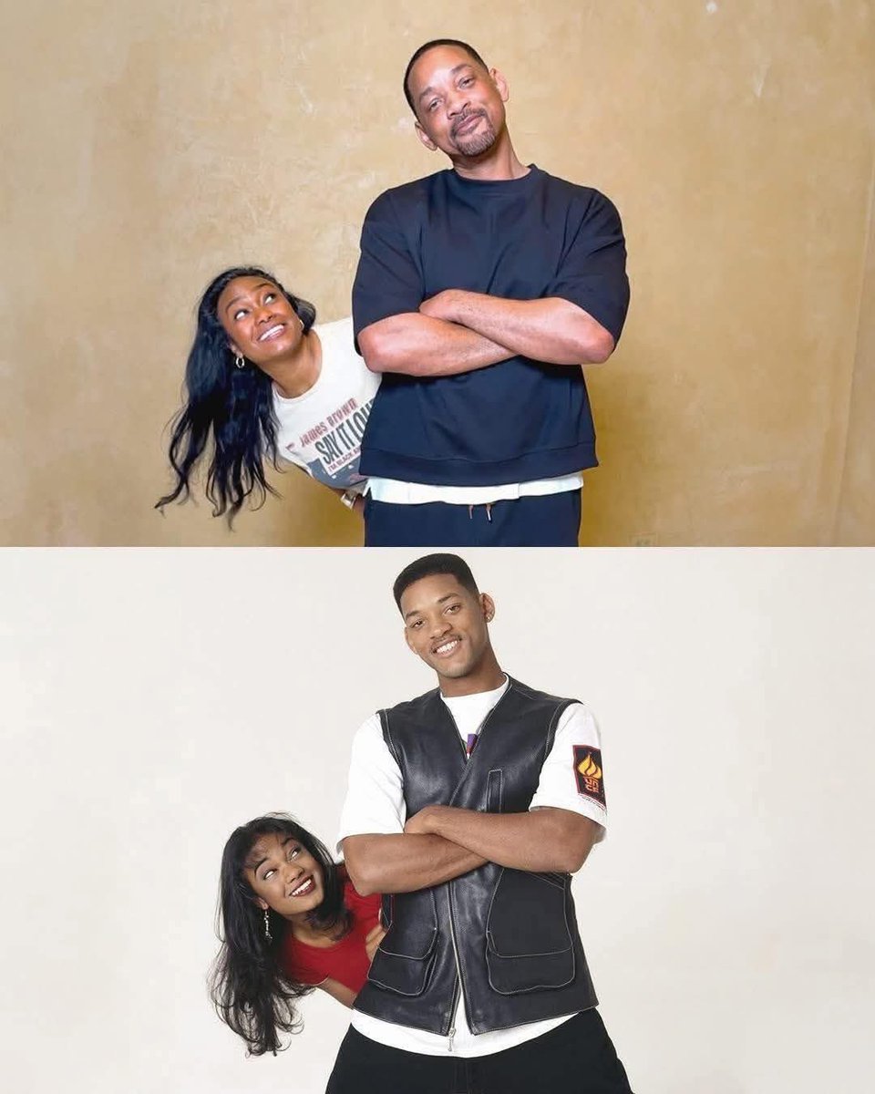 freakoutsideofx's tweet photo. Will and Ashley, 35 years later. https://t.co/dKzQOcFpa6