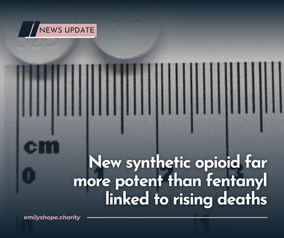 EmilysHope_'s tweet photo. A powerful new synthetic opioid believed to be about 10 times more potent than fentanyl is being linked to a growing number of overdose deaths, raising concern among health and law enforcement officials.

Read more: https://t.co/omPYlkQfSU https://t.co/bYvRs7GnlQ