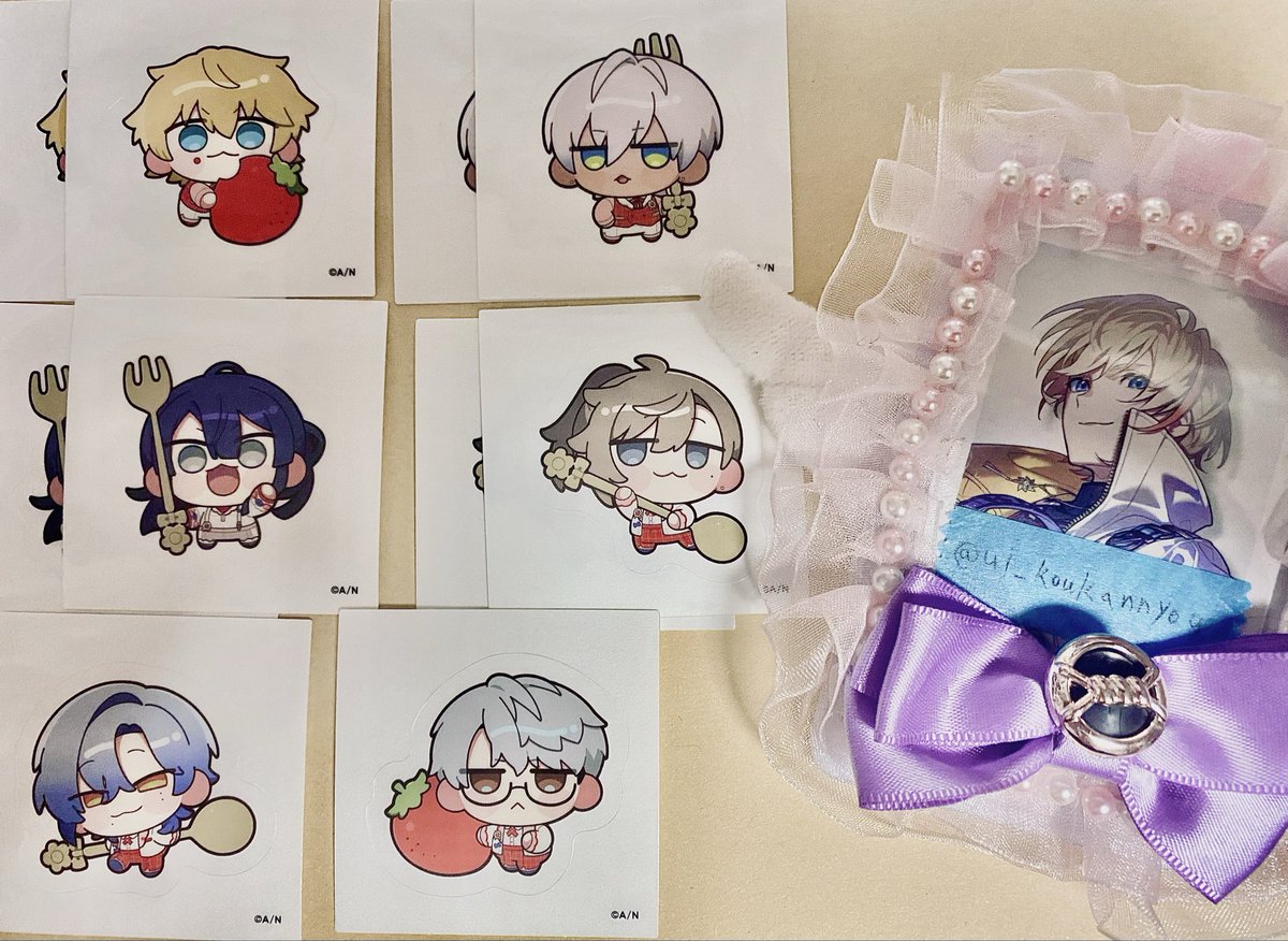 ui_koukannyou's tweet photo. 【交換/譲渡】にじさんじ 8周年with cake! アクリルブロック アクブロ 8thAnniversary

譲）画像1.2

求）画像3.アクリルブロック紫の方or IDの方グループの方>定価＋送料

纏めての方優先
郵送・都内手渡し可能
紫の方優先回収中
比較違い・別種グッズ可能
お気軽にお声がけください！ https://t.co/vNvBmxzQ0Z