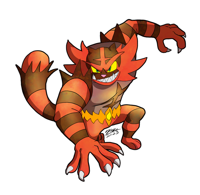 Daily Incineroar tweet media