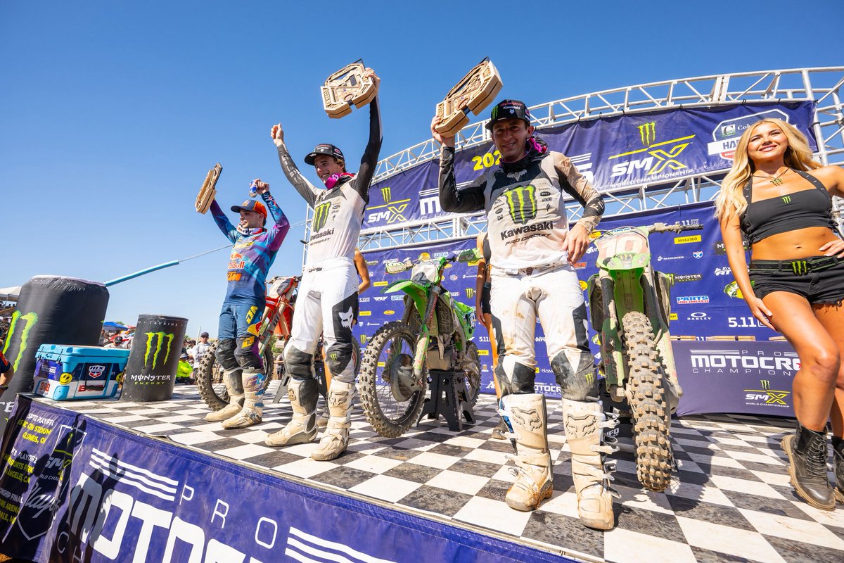 IronmanRaceway's tweet photo. 2 rounds in and the @promotocross championship is already taking shape 🏆👀

Join us at Ironman Raceway for the Pro Motocross Finale ➡️ link in bio for tickets 

📸 @align.with.us @promotocross @supermotocross #SMX #ProMotocross https://t.co/CS23rTLnbO
