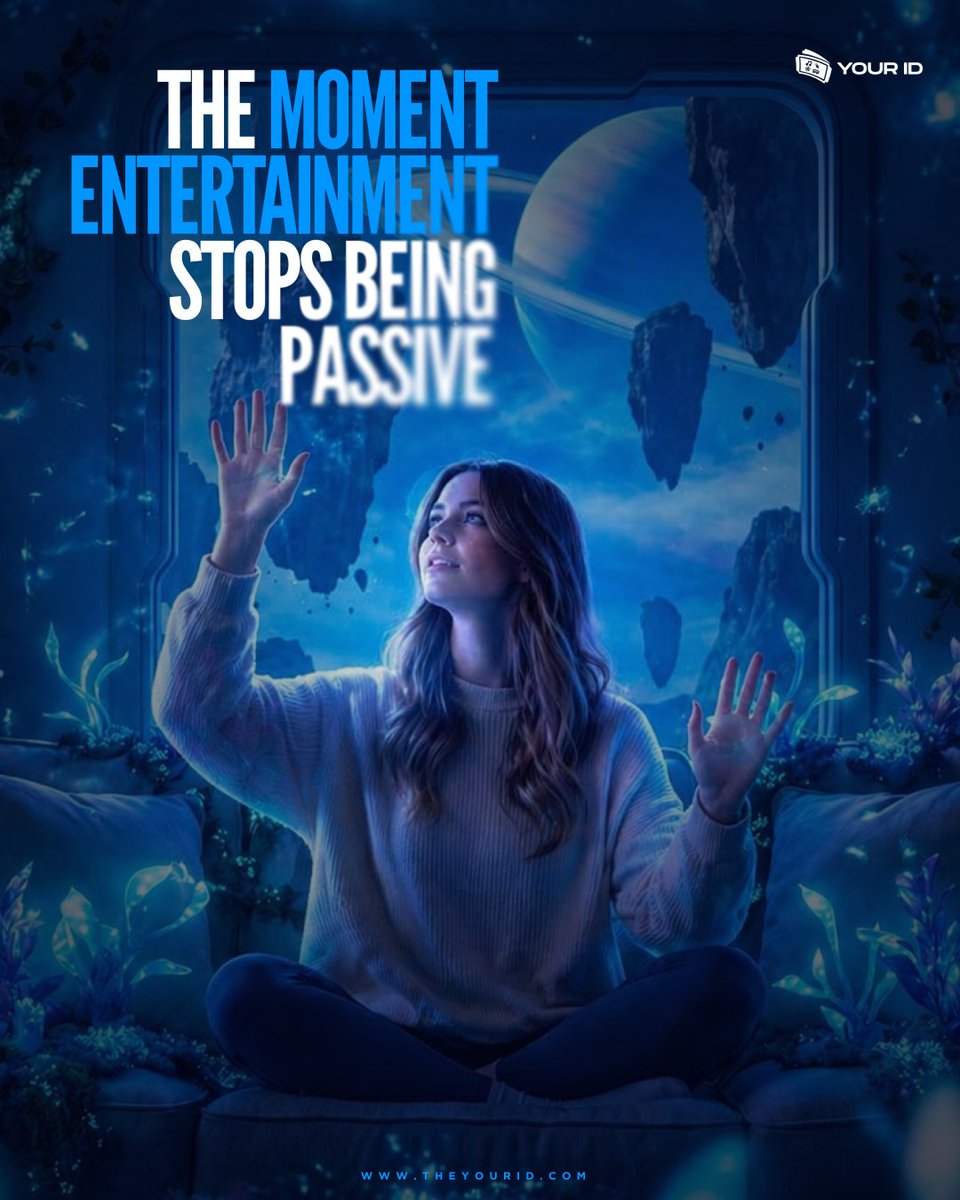 YourIDGlobal's tweet photo. The best immersive experiences aren't the ones that make you notice the technology.

They're the ones that make you forget about it completely. ⚡️ https://t.co/siwXVqlAO0