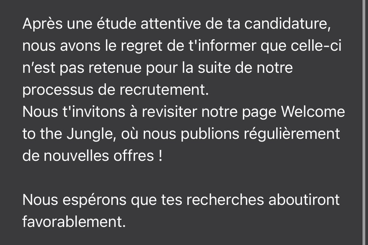 interlvdium's tweet photo. "nous espérons que tes recherches aboutiront favorablement" puis vrmt 0 raisons de pourquoi mon profil est pas maintenu 👍 https://t.co/L4F8jz6ho8