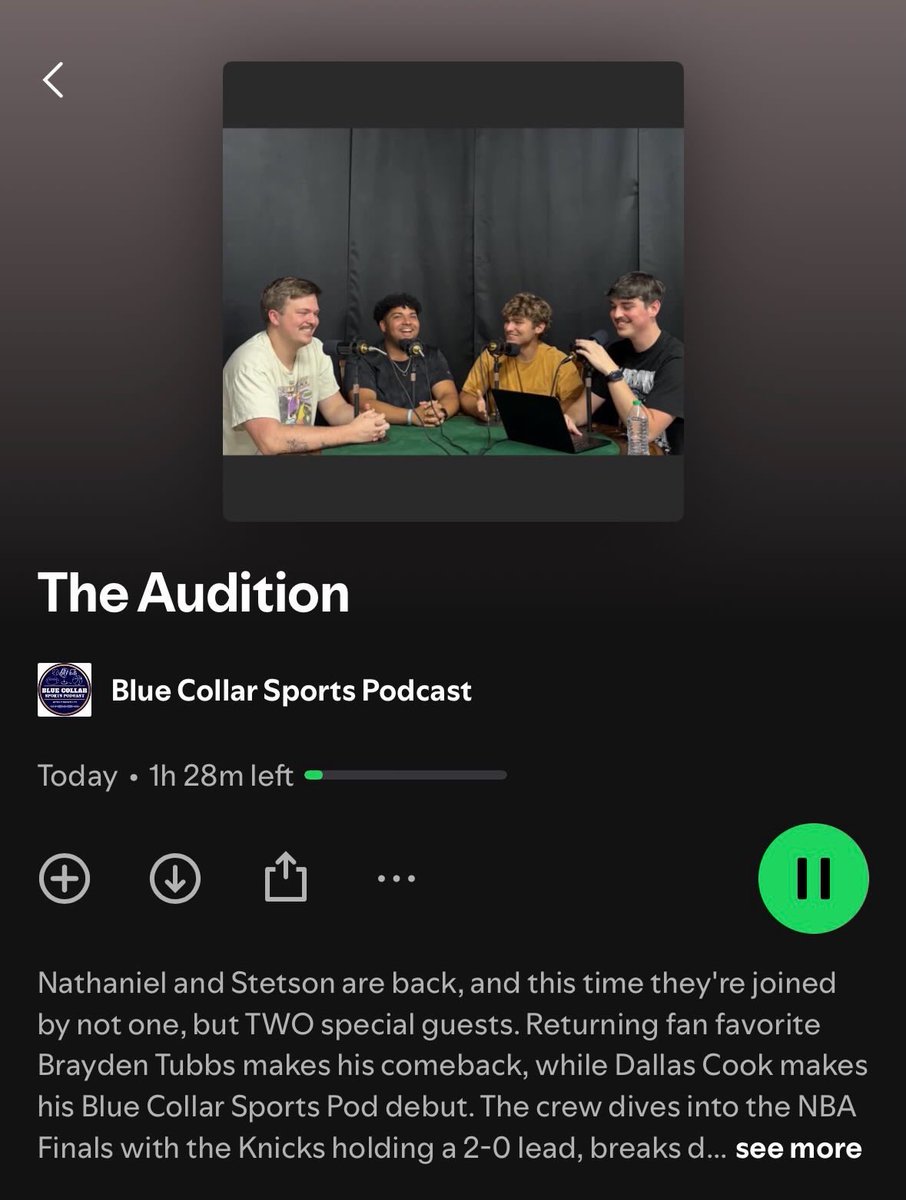 BCSPod615's tweet photo. Episode 10: The Audition Is Now Out On All Platforms!! 🚨 Leave A Comment Below If You Want To Audition Next! 👀 https://t.co/lTWOokBgnW