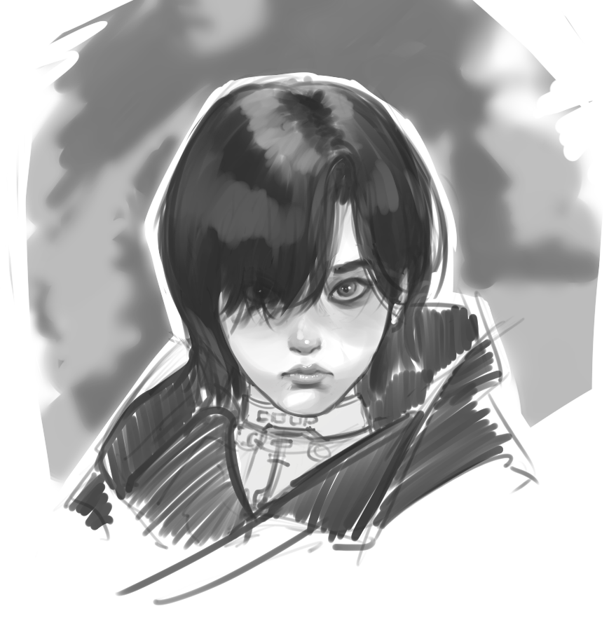 AndrewYArt's tweet photo. she's cute 
#StellarBlade #StellarBladeBLOODRAIN https://t.co/J0rnGghBhW