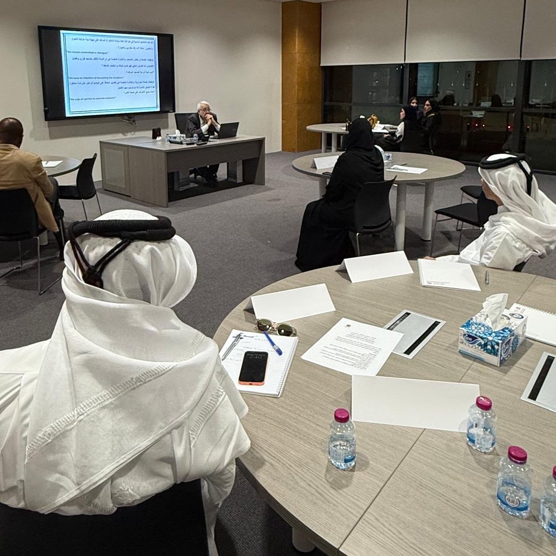 DiplomaticAc's tweet photo. • اليوم الثاني من دورة المصطلحات السياسية والدبلوماسية •

امتدادٌ لمحطة معرفية ثرية تُنمّي الوعي بالمفاهيم السياسية والدبلوماسية، وتُسهم في بناء فهمٍ أعمق لمجريات السياسة والعلاقات الدولية ✨ https://t.co/YFbVzij3oy