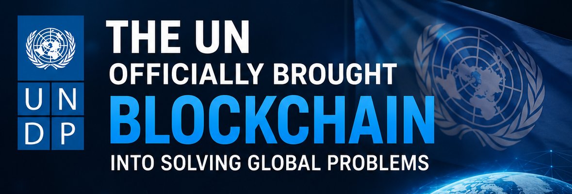 IKarBTC's tweet photo. 🚨 The UN officially brought blockchain into solving global problems.

UNDP created a 26-member Advisory Group:
Ethereum • Cardano • Algorand • Avalanche • Stellar • Sui • Kraken & more.

This is no longer the future — this is today. 🌍⛓️

#UNDP #blockchain #Web3 #ETH #ADA #AVAX #XLM #SUI #Kraken