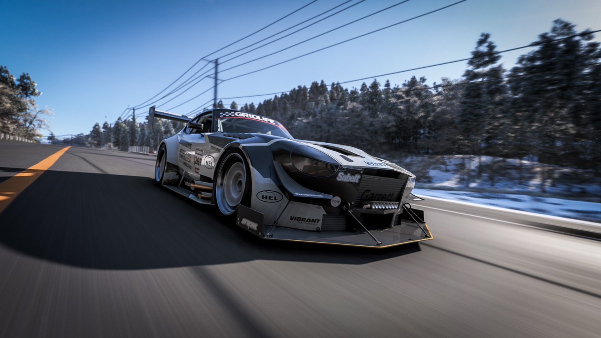 Not only is it #NewToForza, but the Datsun #269 Attacking the