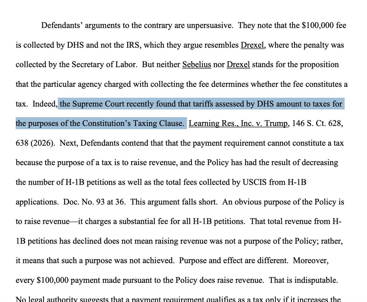 David_J_Bier's tweet photo. The government's arguments were so weak. https://t.co/2L4kV3COJU https://t.co/vALSfobQFl