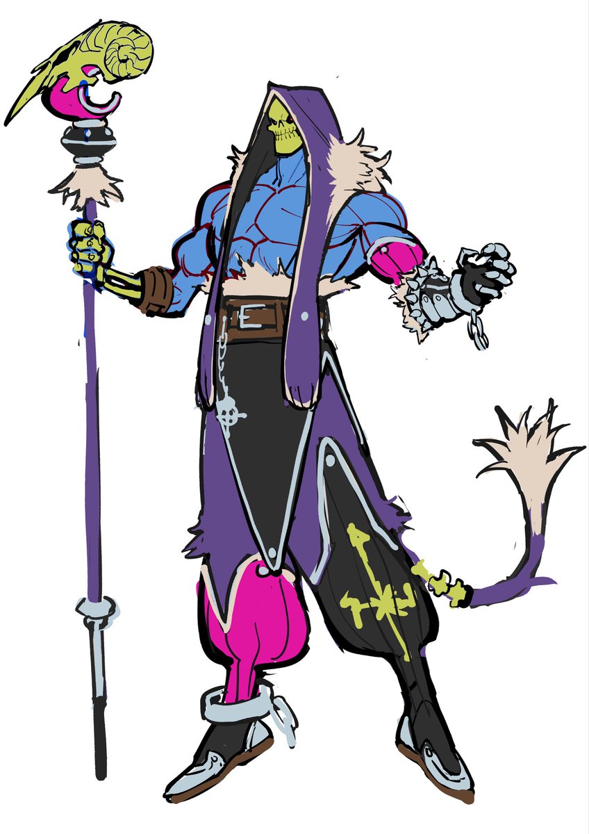 franck_sabatier's tweet photo. And the try with Skeletor https://t.co/DlGJD63lhM