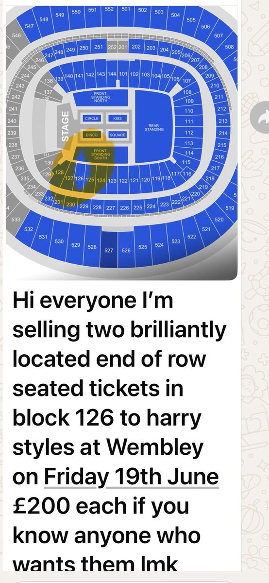 Lynneylicious's tweet photo. My good friend is selling 2 Harry Styles tickets….. https://t.co/m6uXzyxbKe