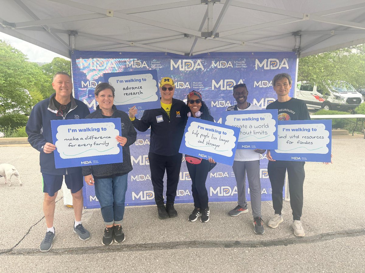 WashUNeurology's tweet photo. WashU Medicine Neurology represented at the 2026 Muscle Walk of Missouri to support those living with muscular dystrophy and other neuromuscular conditions.

We love our St. Louis community! https://t.co/cOiVXie846