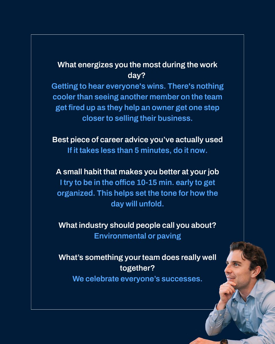 48NorthPartners's tweet photo. Very few individuals have a work ethic as impressive as Tucker Bruce's. He hits each day running FAST (literally - he ran a sub-3-hour marathon back in March).

Tucker is a team player who always goes the extra mile, and it certainly shows in his spotlight responses. https://t.co/YTJP5JNFNS