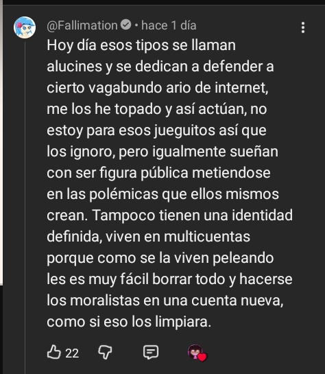 27Revolution's tweet photo. @Alankgada se te viene la noche maldito acecino https://t.co/7fFowwA0M7