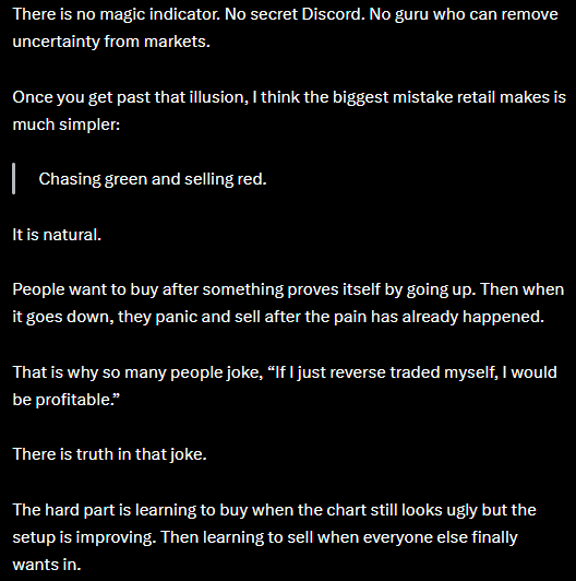 threelinecap's tweet photo. Comments are proving why so many will never do well in financial markets which simultaneously is why intelligent investors always make money. 

"Learn to buy when the chart is ugly and when to sell when everyone else wants in" 

Excerpt from my first X article: