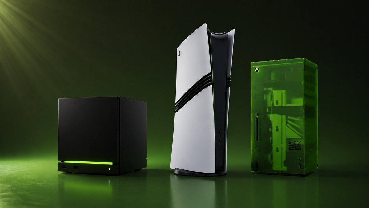 1GamewithDave1's tweet photo. You can have ONE of these for free. No catches.

🎮 Xbox Series X 25th Anniversary Edition
🎮 Steam Machine
🎮 PS5 Pro 30th Anniversary Edition

You can only pick one, and the other two disappear forever. Which are you taking and why? 👇 https://t.co/AJUEJpuPmC