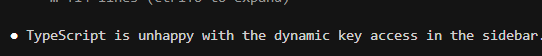 that_webdev_guy's tweet photo. Typescript is unhappy https://t.co/8RkzIlOwNo
