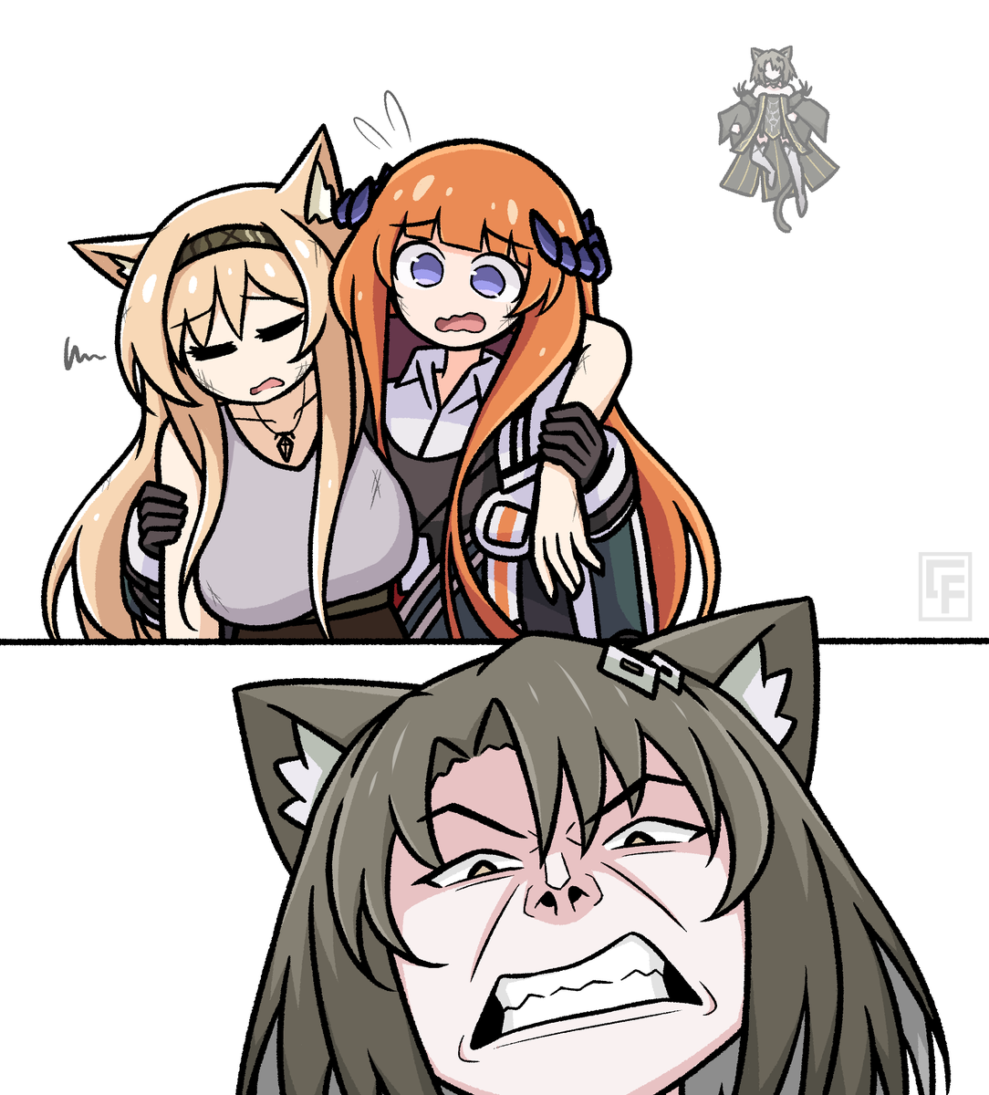 secondfuton's tweet photo. Arknights 9-19 after operation story https://t.co/upGtRxIK0i