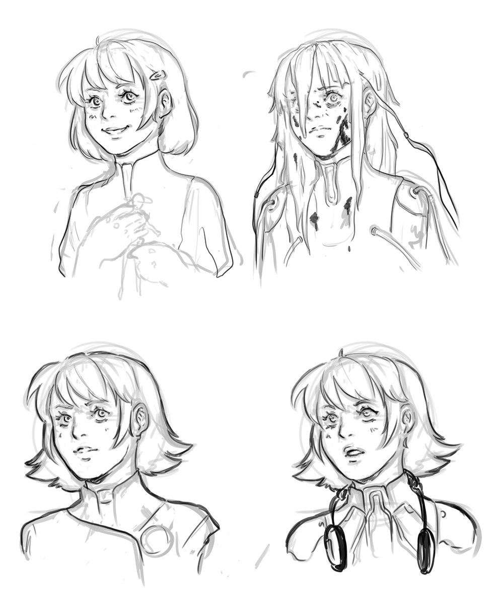 dlectablherring's tweet photo. In the middle of an artblock, but have some operator Sketches. Inspired in @pathidos_zune  operator timeline https://t.co/CqdZgOWcip