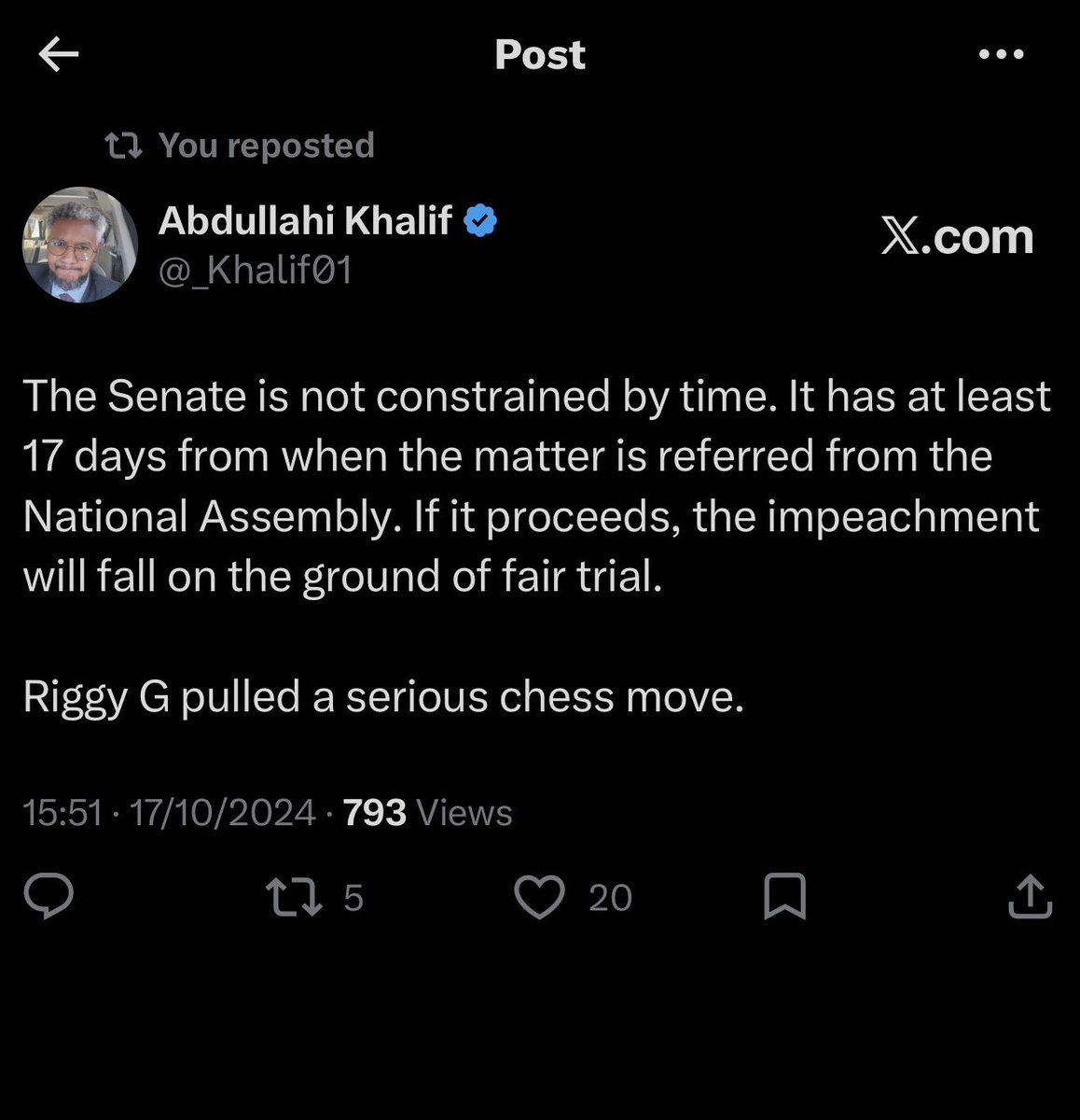 _Khalif01's tweet photo. Glad the court has agreed with my position on some of the issues. https://t.co/uWwu4S5IAF