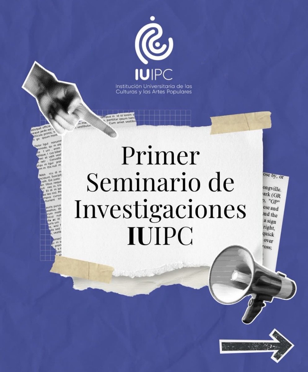 IUIPCCali's tweet photo. 📚✨Te invitamos a ser parte del Primer Seminario de Investigaciones IUIPC, un espacio de diálogo y reflexión sobre los desafíos, debates y transformaciones de las políticas culturales en América Latina.
📲 Inscríbete escaneando el código QR de esta publicación https://t.co/znTnwj5rF3