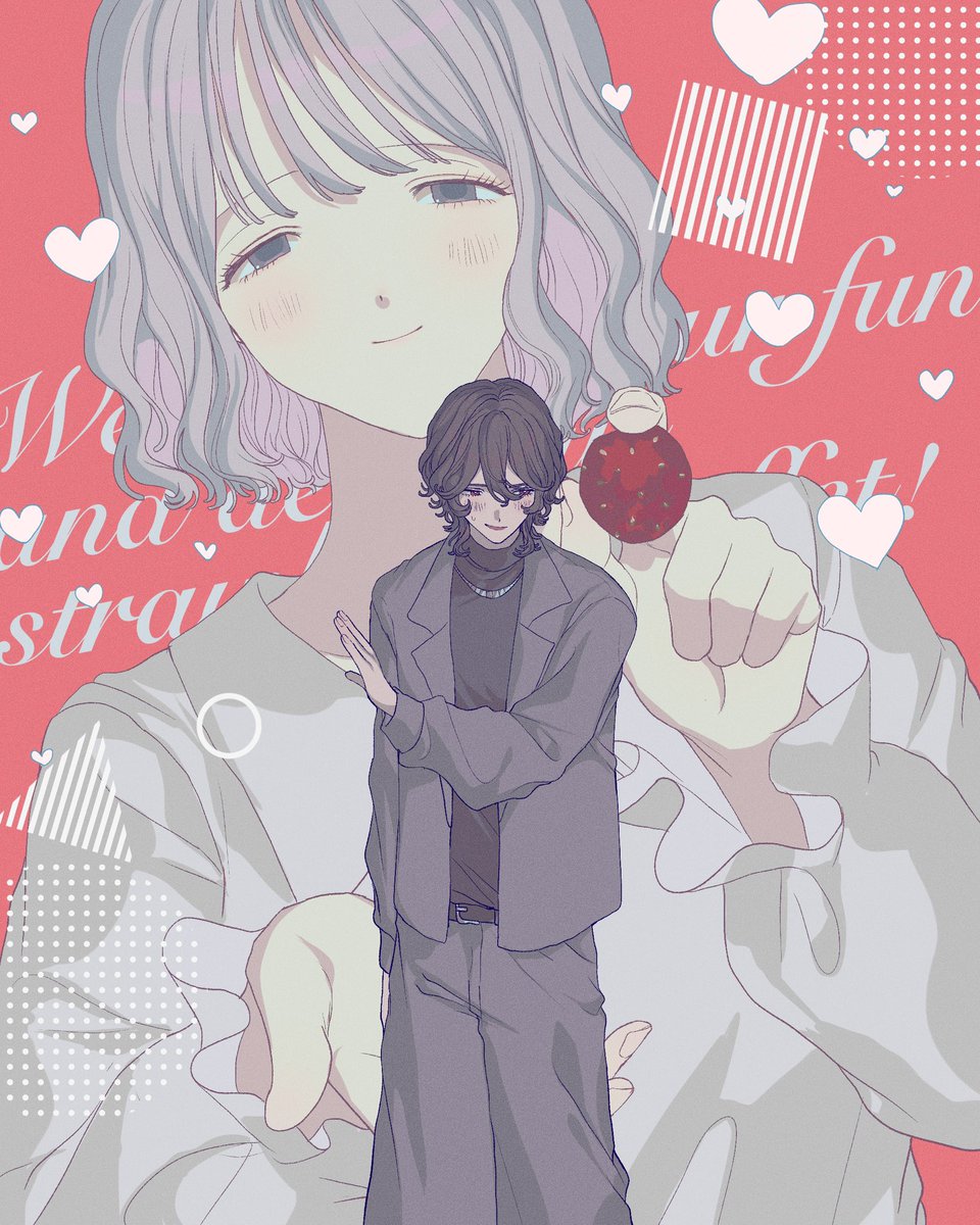 NazeSonoyouna's tweet photo. あにがと〜🍓 https://t.co/nSJ45d7YbR