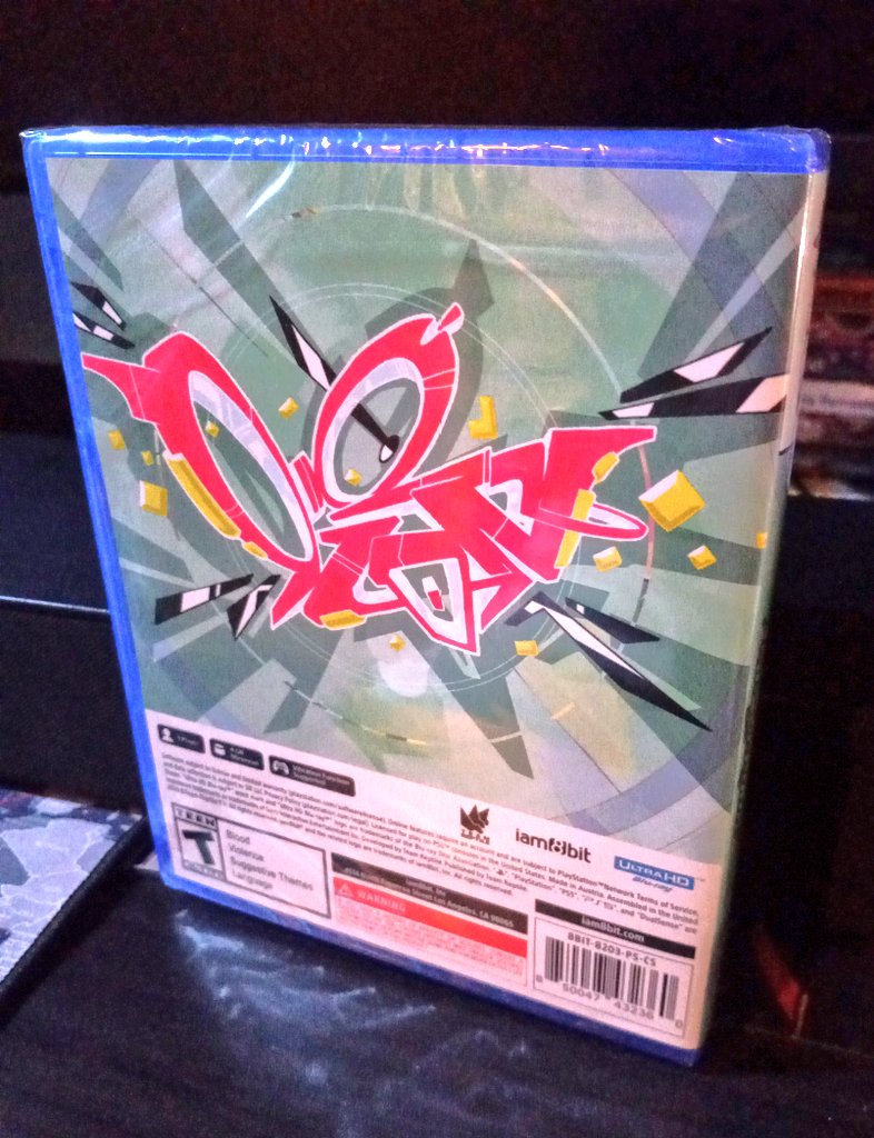 CorbinD47117769's tweet photo. This is the rare cover art variant of "Bomb Rush Cyberfunk" the @iam8bit exclusive cover art to be exact! This is the second time ive purchased this game, its that dope to me! Once on Xbox and now On PS5! #Gamecollection #physicalmedia #bombrushcyberfunk https://t.co/H2PhqIhnuq