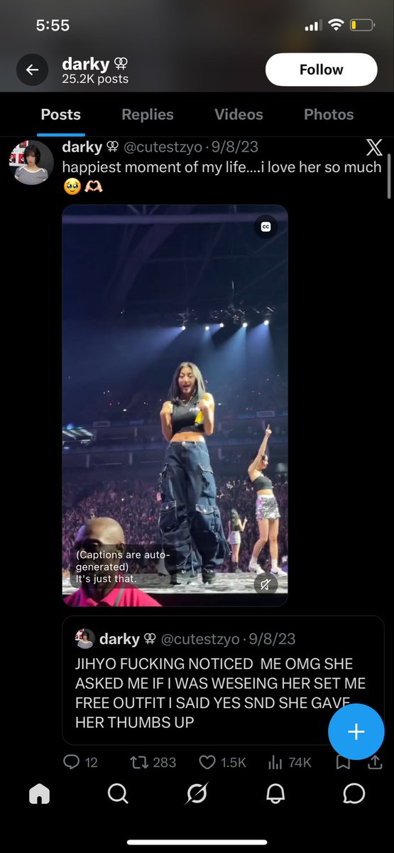 ApostolicZoom's tweet photo. Meanwhile, the happiest moment of her life was getting noticed for 5 seconds by some random celebrity. The goyim are ngmi https://t.co/G242LrR20W