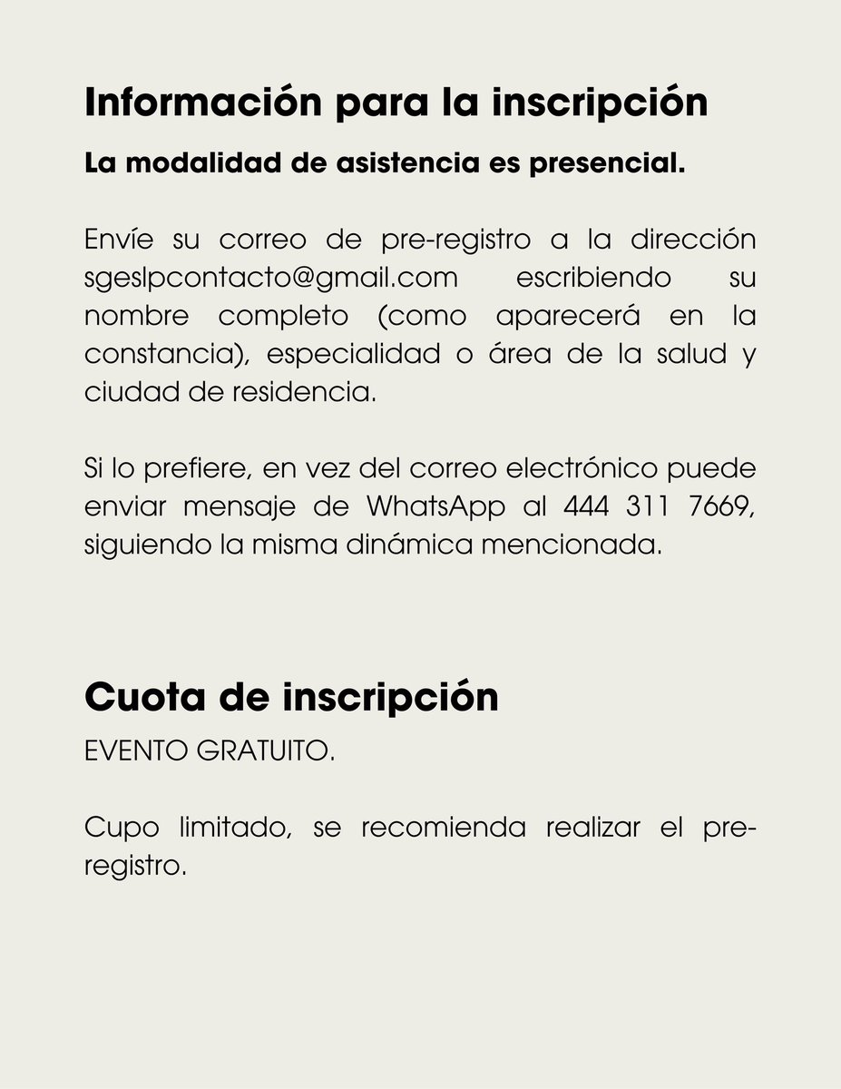 SGESLP's tweet photo. ⚠️ Cupo limitado. Realiza tu pre-registro en sgeslpcontacto@gmail.com

#MASLD #HígadoGrasoMetabólico #Hepatología #Gastroenterología #GlobalFattyLiverDay #EducaciónMédica #SLP #Medicina https://t.co/iGmFWjKY2x