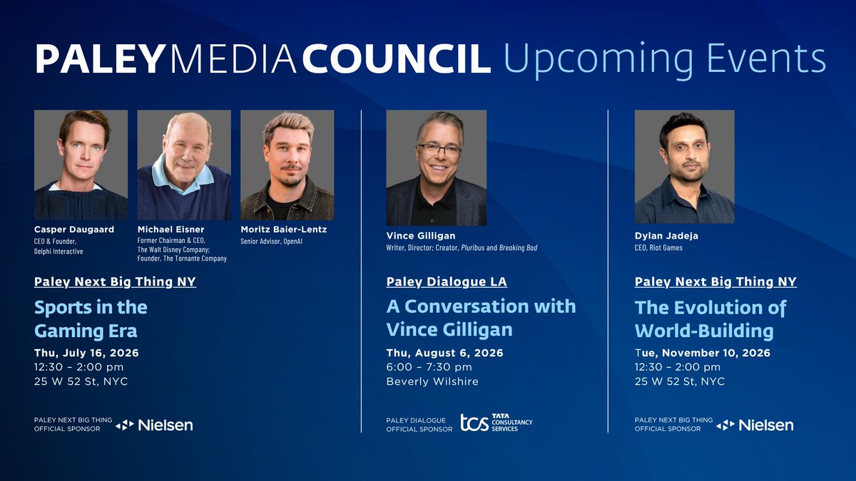 Paley Media Council tweet media