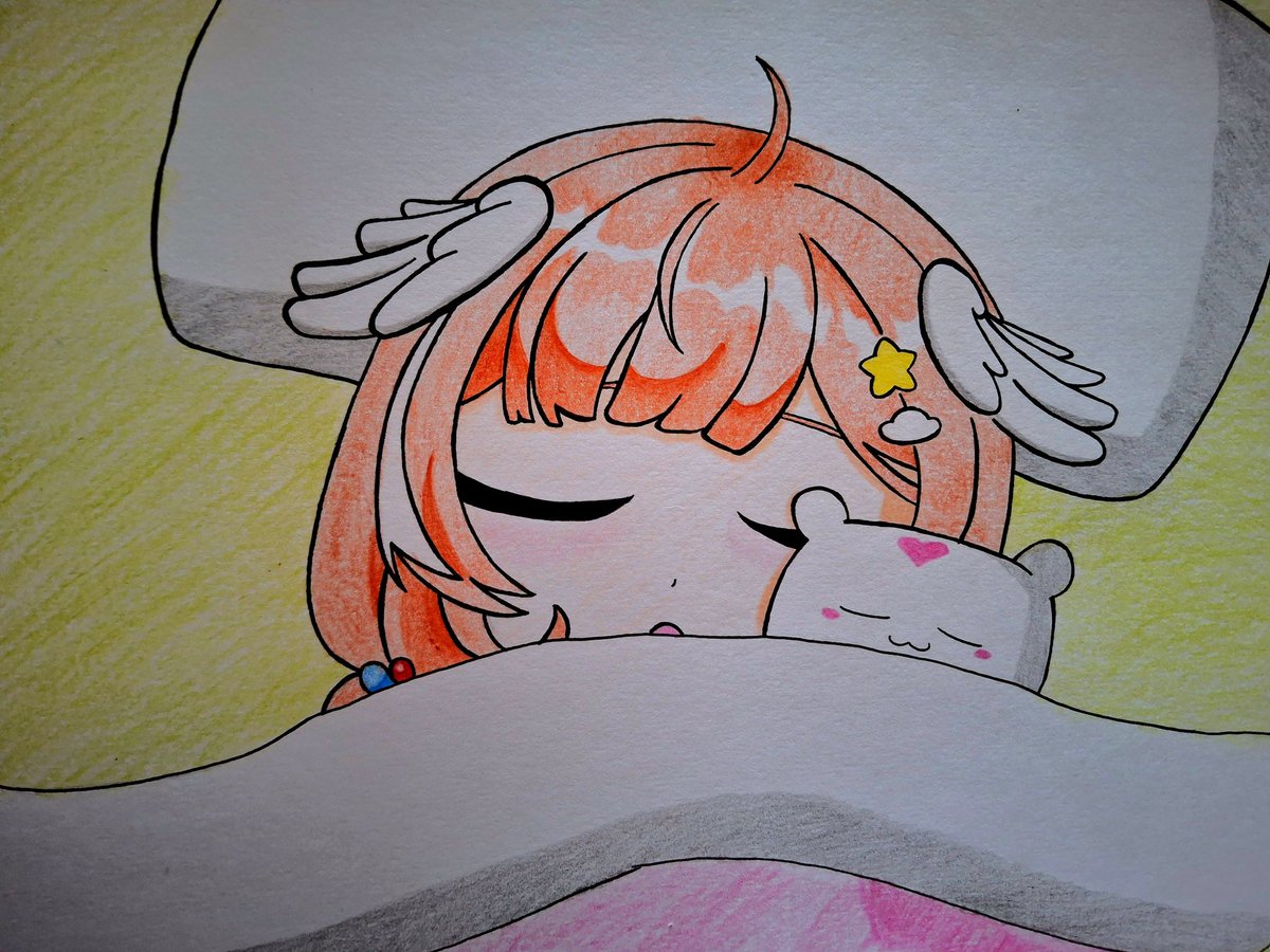 starsatsu's tweet photo. sleepy pillow 🌈💌💤
#pillowdraw https://t.co/4coyDvA7FJ