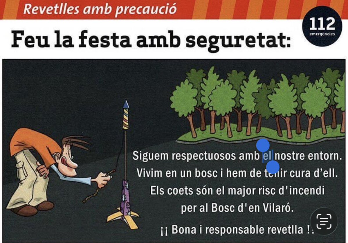 d_bosc's tweet photo. Per #revetllasegura #capfocalbosc 

No llanceu coets a menys de 500 metres de zones boscoses. 

Si detecteu un incendi forestal truqueu al @112
preserveu  l’Urbanització Bosc D'en Vilaró  , parc Serralada de Marina .

#VilaróLluita 

@Policia_MiR @Badalona_GUB https://t.co/r78txxc63o