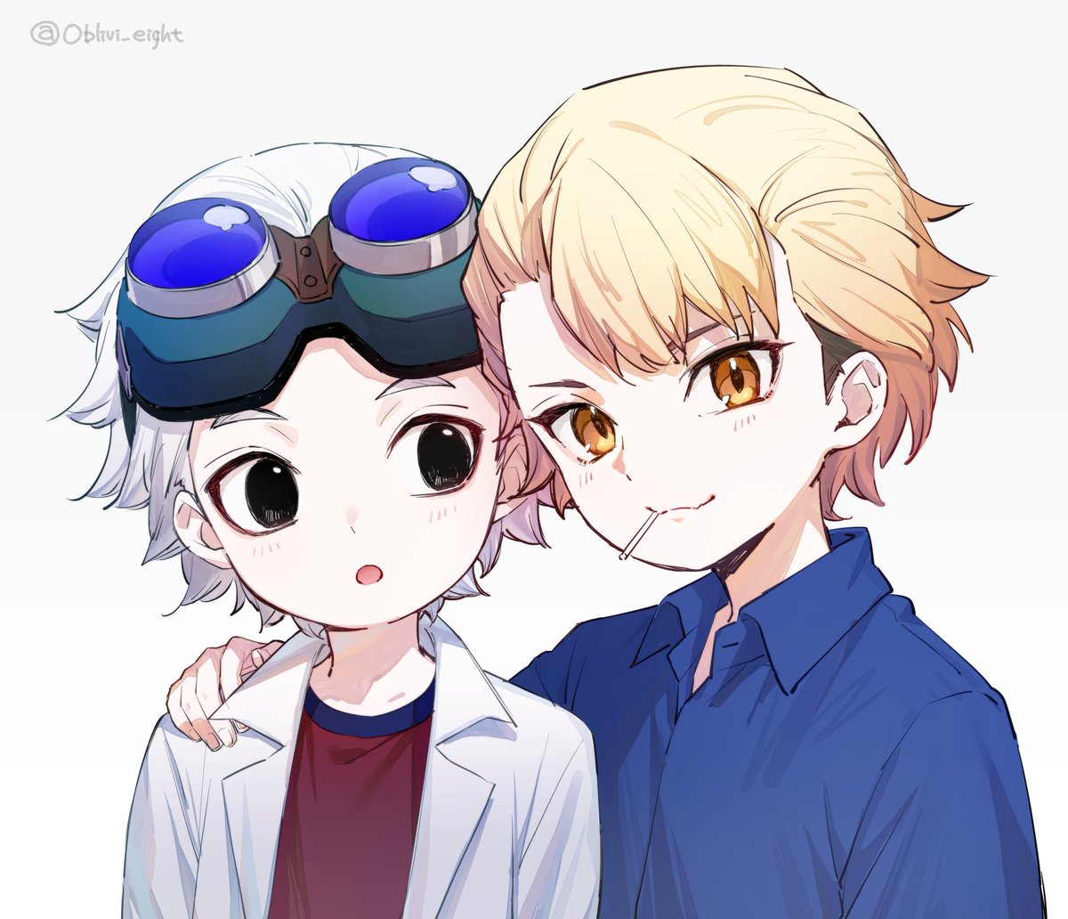 Oblivi_eight's tweet photo. #相互さん限定な上に遅筆だけどいいねしてくれた人の絵を描かせてもらうやつあーしもやりたい🎶

年の離れた弟の🍭がおぼこい子を連れてきて「姉貴、ダチできた」って楽しそうに言ってくれる、そんな世界が私は欲しいんですよ。
今まで姉ちゃんだったのにね……😌
妄想税はいくら納めればいいですか❓ https://t.co/vbjUzHMG7V