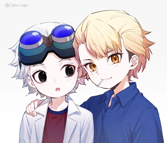#相互さん限定な上に遅筆だけどいいねしてくれた人の絵を描かせてもらうやつあーしもやりたい🎶

年の離れた弟の🍭がおぼこい子を連れてきて「姉貴、ダチできた」って楽しそうに言ってくれる、そんな世界が私は欲しいんですよ。
今まで姉ちゃんだったのにね……😌
妄想税はいくら納めればいいですか❓ 