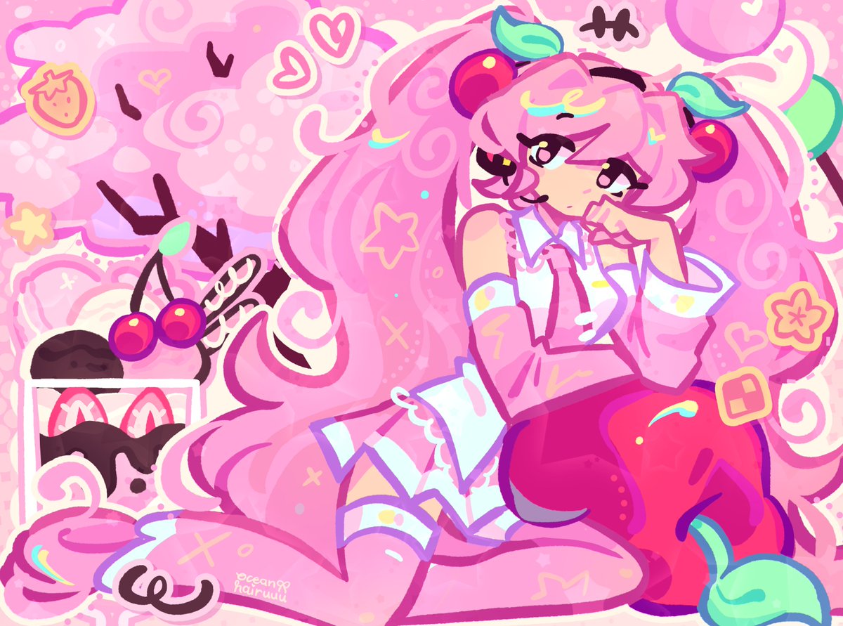 ocean_hairuuu's tweet photo. 🌸🍒 https://t.co/4UDMvUJqAE