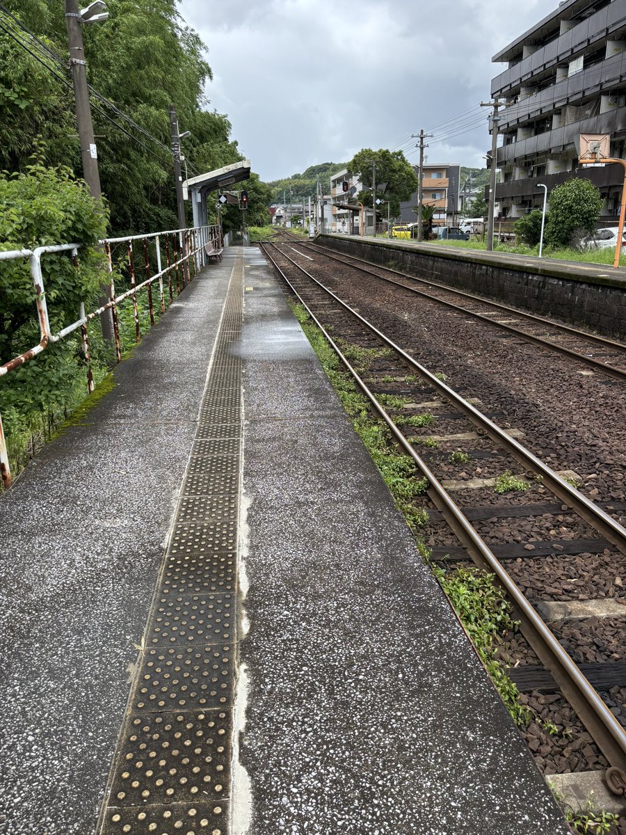 canoserius's tweet photo. 滝尾駅 https://t.co/PbC5W6ZZSW