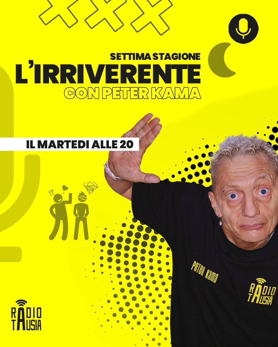 peterkama's tweet photo. *SEASON NUMBER 7*

**EPISODE NUMBER 40**

*** STEFANO KMA ***

LOCATION : UDINE

Ascolta domani mattina le anticipazioni !!!

Alle 7.45 circa su Radio Tausia con CHICCO
VI ASPETTO ❤ https://t.co/wTYwD5Zy7w