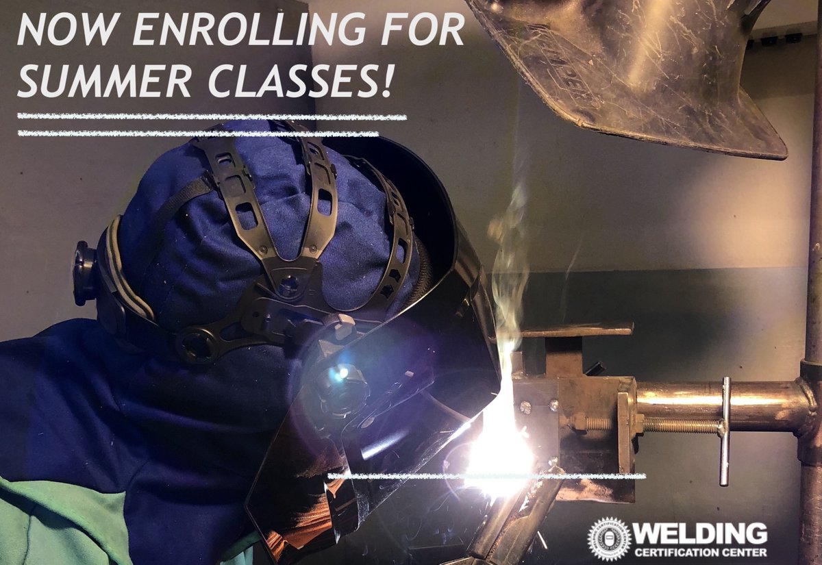 WeldCertCenter's tweet photo. 🎓 Summer Start, Fall Success! - https://t.co/hRYi4PKXJz https://t.co/KLrSMW9gAh