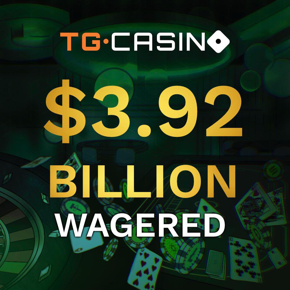 TGCasino_'s tweet photo. Another solid 2 weeks for the casino 👇

🎰 Wagering: $3.92B total wagered (up from $3.89B)
👤 Players: 52,650+ players (up from 52,450)
💰 Deposits: $473M+ deposited (up from $469M)

📊 We’re closing in on $4 BILLION wagered!

Tokens keep getting burned, $TGC continues to outperform ETH, and things are looking strong heading into the World Cup.

Expect plenty of promotions in the casino… and maybe a few in the community too 👀🏆