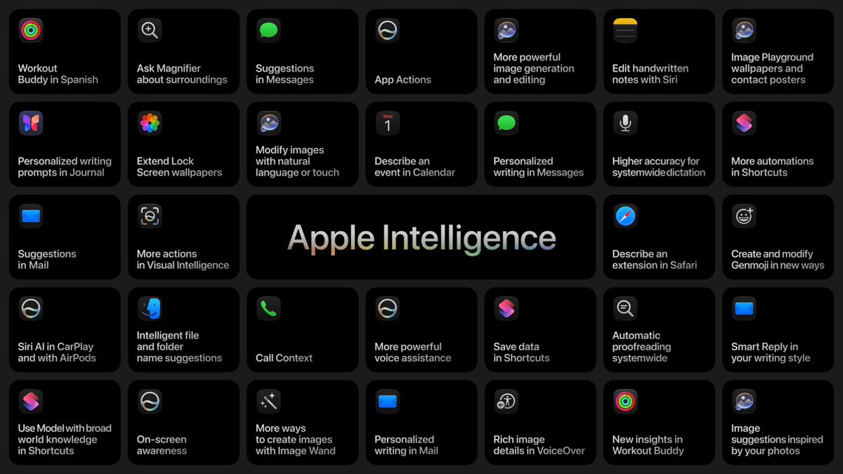Q8Systems's tweet photo. كشفت شركة آبل قبل قليل خلال مؤتمرها السنوي للمطورين #WWDC26  عن النسخة المنتظرة منذ فترة طويلة من مساعدها الرقمي Siri المدعومة بالذكاء الاصطناعي.

ويحمل الإصدار الجديد اسم Siri AI، ويتضمن مجموعة من التحسينات والتحديثات التي تجعله أكثر قرباً من ChatGPT و Gemini

#SiriAI
#Apple https://t.co/0N9be3ET1l