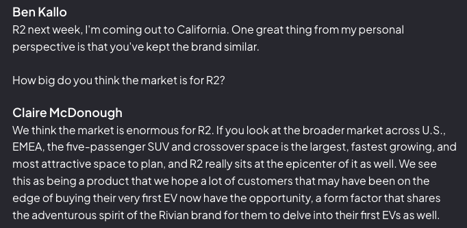 Rivian DD tweet media