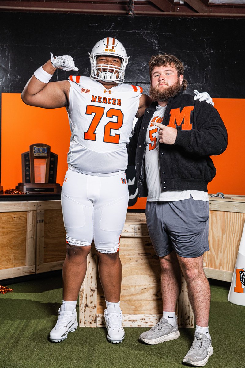 robertpayne2027's tweet photo. Thankful for the official visit to Mercer University this weekend. I appreciate Coach Taylor @KoachTaylor, Coach Greene @CoachGreeneOL, Coach Davis @CoachA_Davis, and the entire staff for their hospitality and for sharing their vision for the program. It was great seeing my former teammate, THE ALL AMERICAN, @tyler_murray06 again!!  I'm grateful and appreciate everything!  #AGTG #2the478