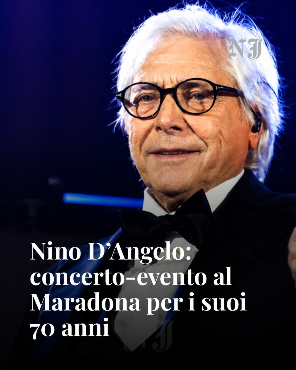 NapoliJournal's tweet photo. Nino D’Angelo: concerto-evento al Maradona per i suoi 70 anni
Un annuncio che ha fatto letteralmente impazzire i fan e che promette di trasformarsi in uno...
https://t.co/jcaK8BsUjv
#Napoli #NinoDAngelo https://t.co/HuyUQEgeQK