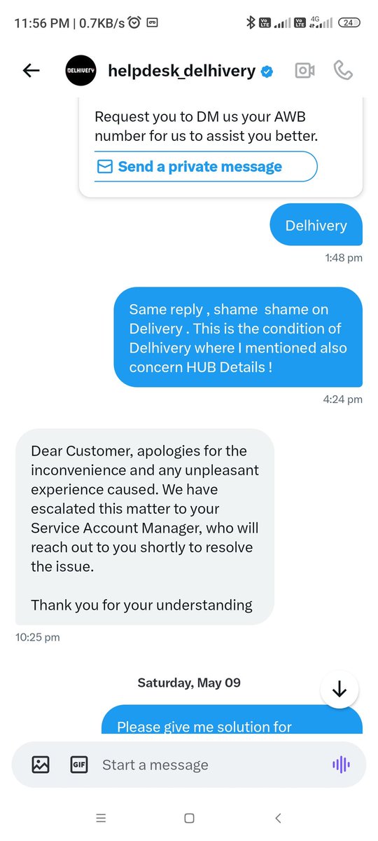 totonbhatta's tweet photo. @help_delhivery I am a E-commerce seller, Noticed you just replying for Awb,I shared it many time but You still now not taken any action against HUB4074946 for exactly the main problem(delay  Pickup),Didn't find a solution from @delivery @CimGOI  @surajsaharan  @DoC_GoI @Logistics_MoCI @DPIITGoI https://t.co/7vpVq8pnjg