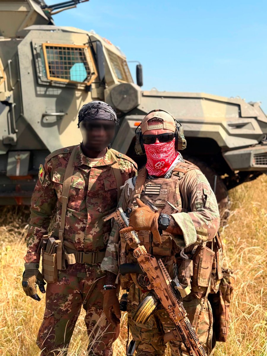 TheGreyPatriot_'s tweet photo. 🇷🇺🇲🇱 Today's work of troops from African Corps in Mali against jihadist filth.

#Russia #Russian #Russians #Today #Mali #Africa #Mercenary #Mercs #Military #Army #AfricanCorps #Tactical #PMC https://t.co/cqGgEeiL3V