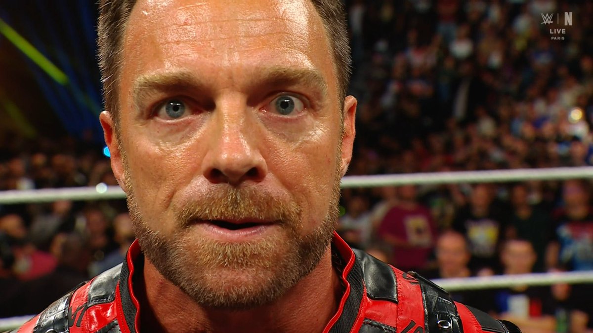 WrestlingHumble's tweet photo. The moment he gets good material to sink his teeth into, you get awesome shit like this. Why isn’t this the norm with him is my question. https://t.co/D05zR98LbL