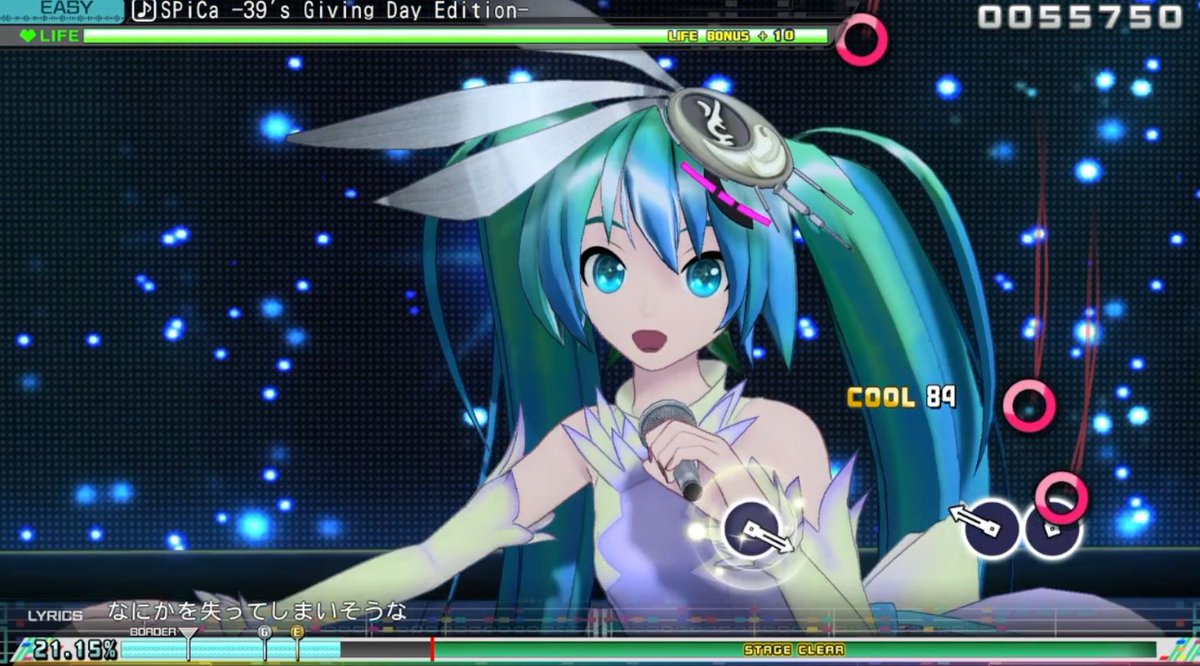 showstarocean's tweet photo. 【初音ミク Project DIVA MEGA39’s＋ 】SPiCa -39's Giving Day Edition-　EASY　フルコンボ... https://t.co/cBgO67OGrJ @YouTubeより 

#ProjectDIVA #初音ミク　#音ゲー https://t.co/2aCGG3d8hB