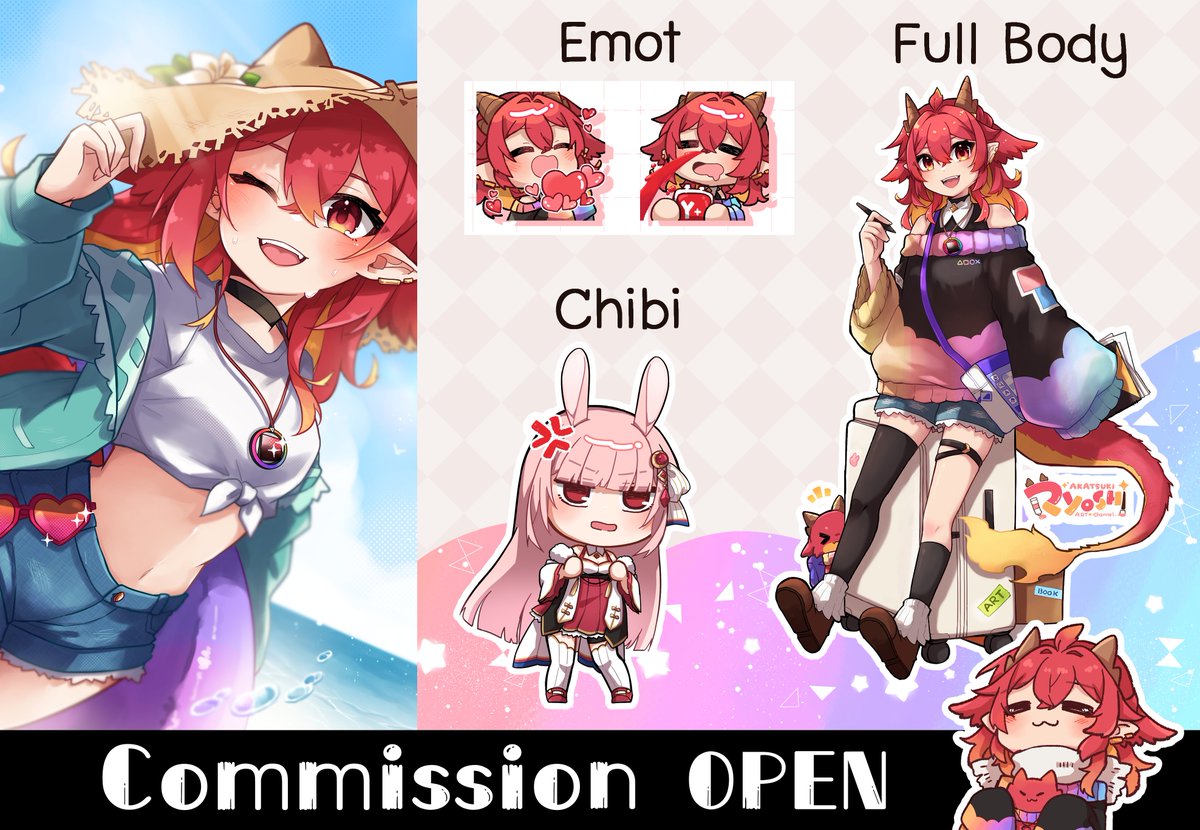 ryoshi_artist's tweet photo. ✨Commission OPEN ✨
https://t.co/pI0y2mtEYY
สนใจสอบถามเพิ่มเติมได้
#RYOSHIcommission #VtuberTH #Vtuber #YCH #commissionTH #commissions https://t.co/6bJ7kGYtzk