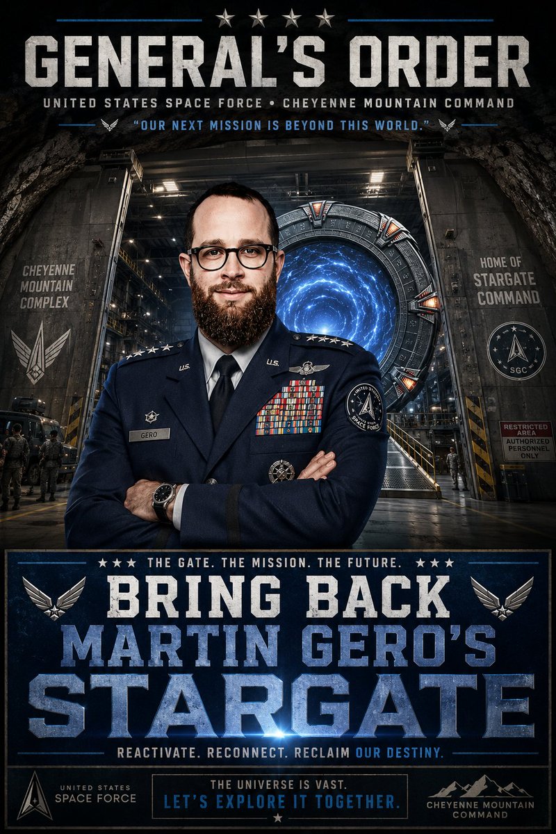 SGAFella's tweet photo. I think @AmazonMGMStudio should rethink their plan to scrap @martingero's Stargate show. https://t.co/ehqj5BWfiT